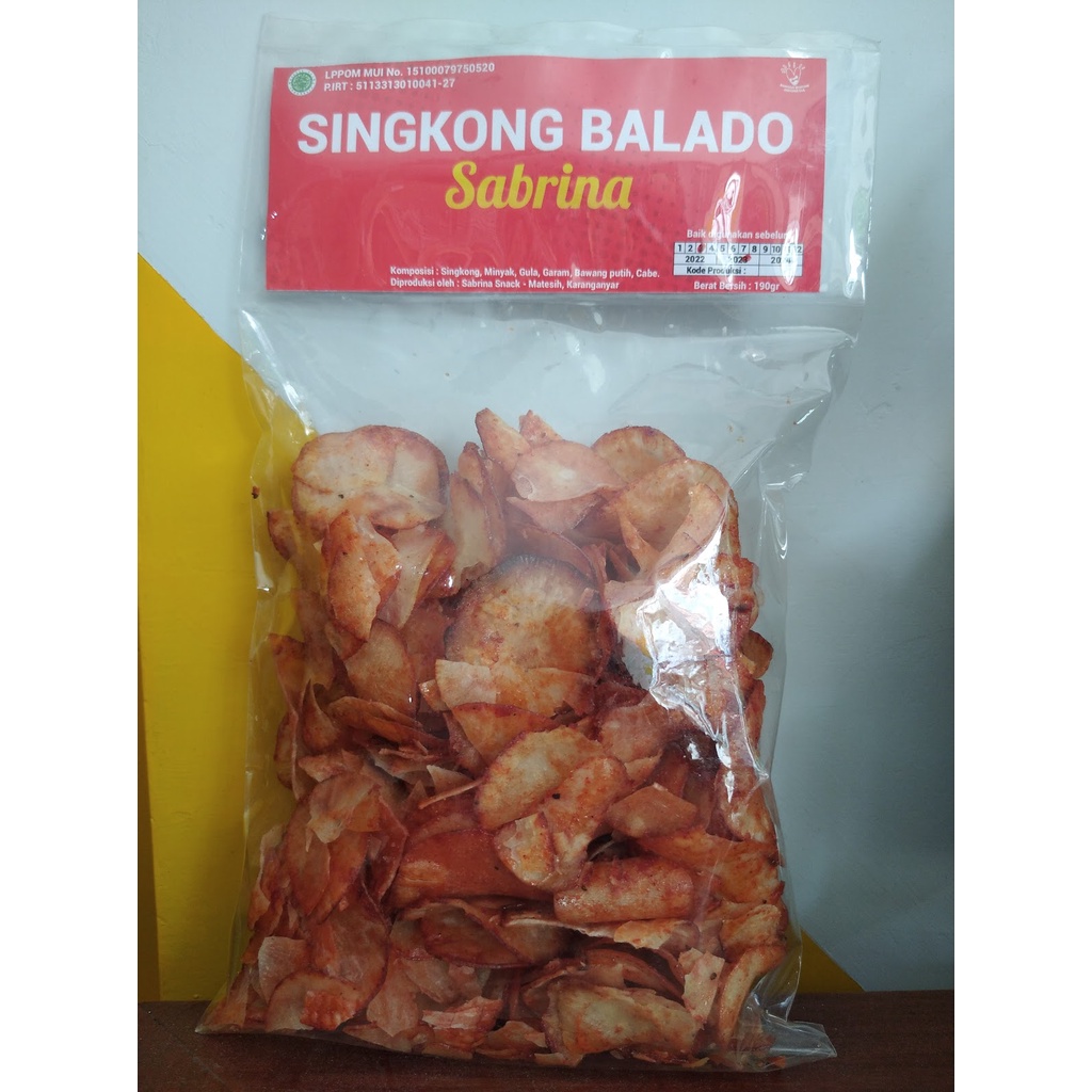 

Singkong Balado Sabrina