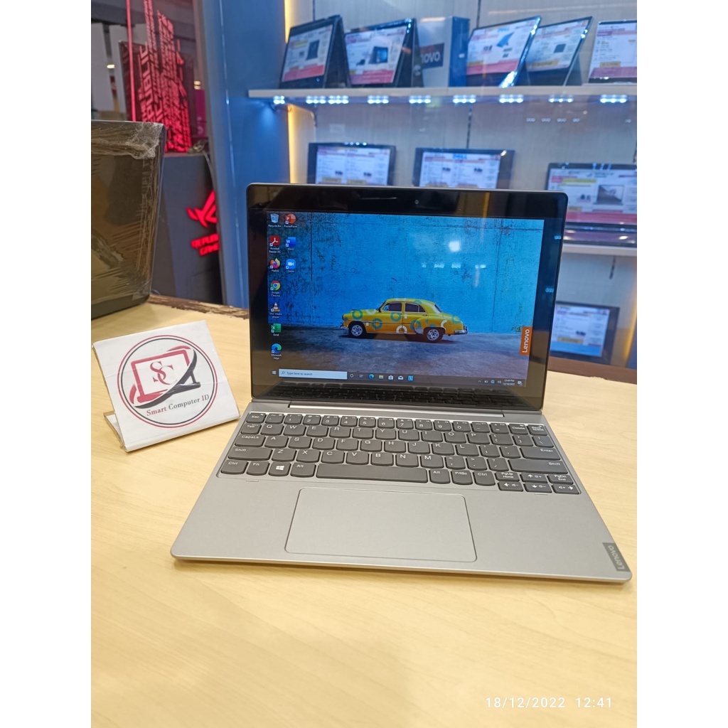 Lenovo D330 Flex 2in1 Touchscreen Intel Celeron N4020 8GB 128GB 256GB eMMC Windows 10 Profesional 10 HD IPS Grey