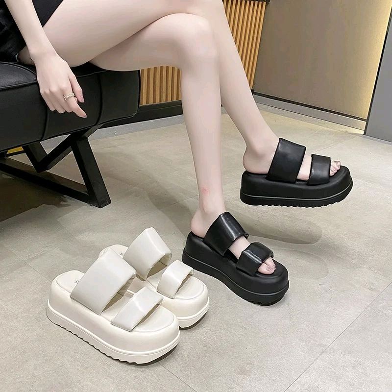 sendal wedges wanita import tipe s514