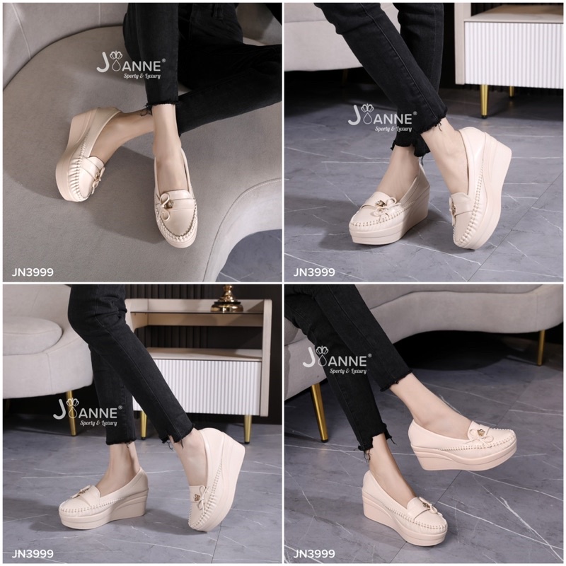 [ORIGINAL] JOANNE High Wedges Shoes Sepatu Wanita #JN3999