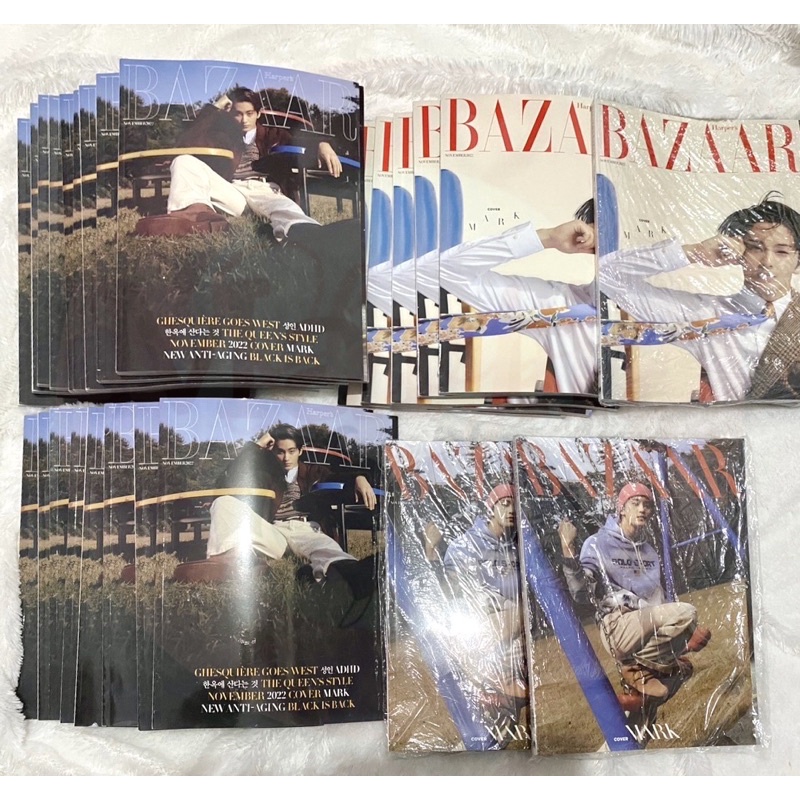 ready stock harper’s bazaar magazine mark lee cover