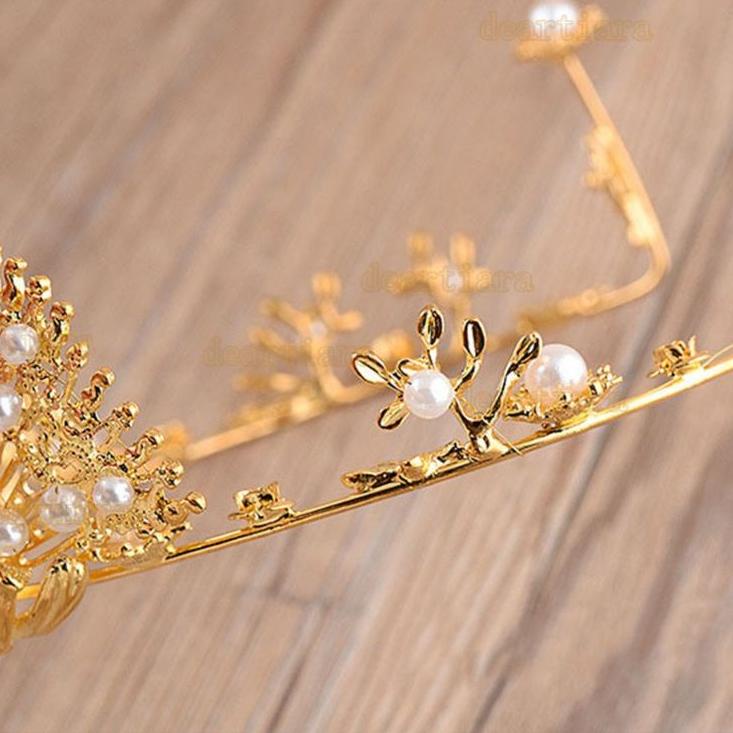 Obral Berkualitas mahkota angsa juntai pengantin modern