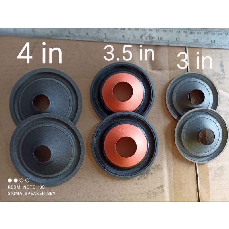 Daun speaker 4 inch / Daun speaker 3.5 inch / Daun speaker 3 inch