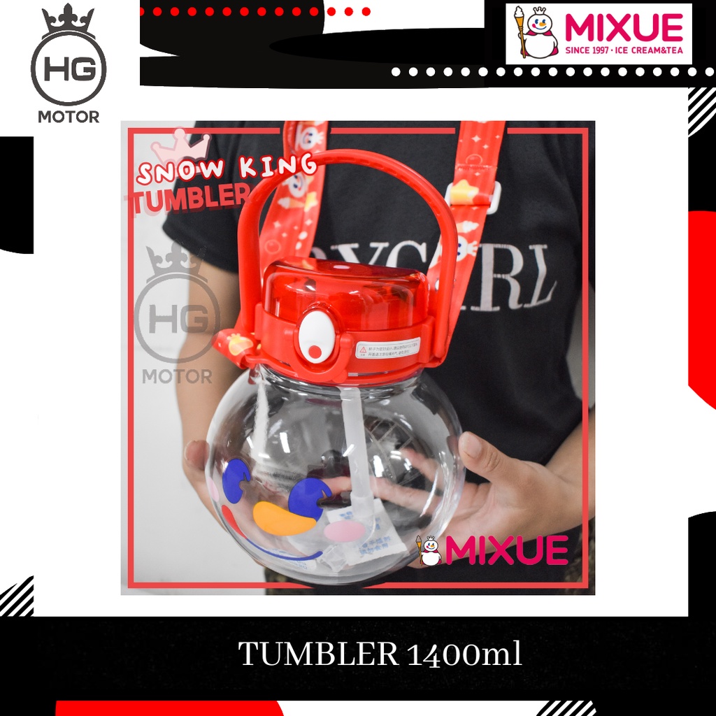 Jual Tumblr Botol Minum MIXUE Tumbler Tempat Minum Limited Edition