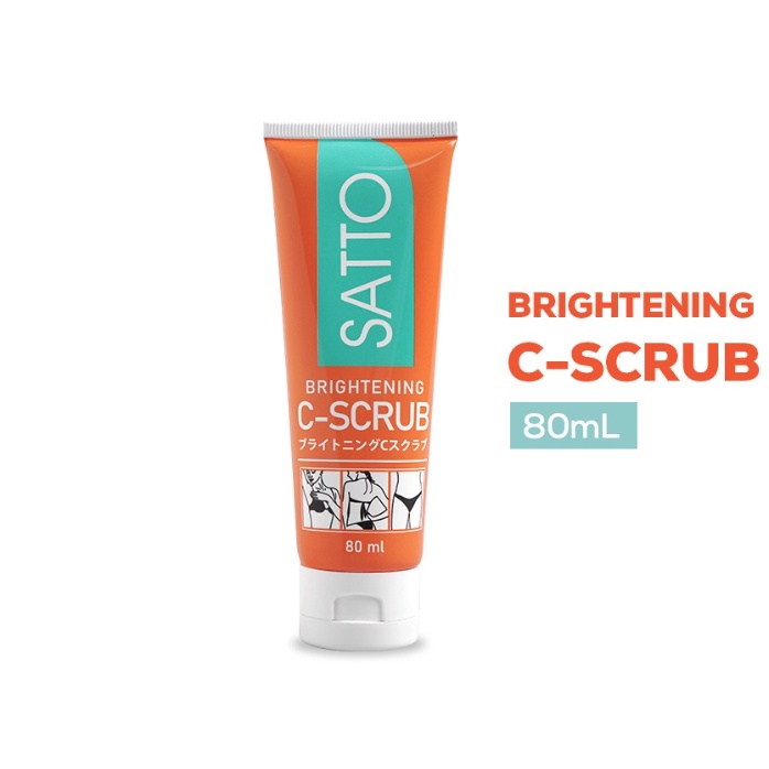 Satto Brightening C Scrub 80 ML