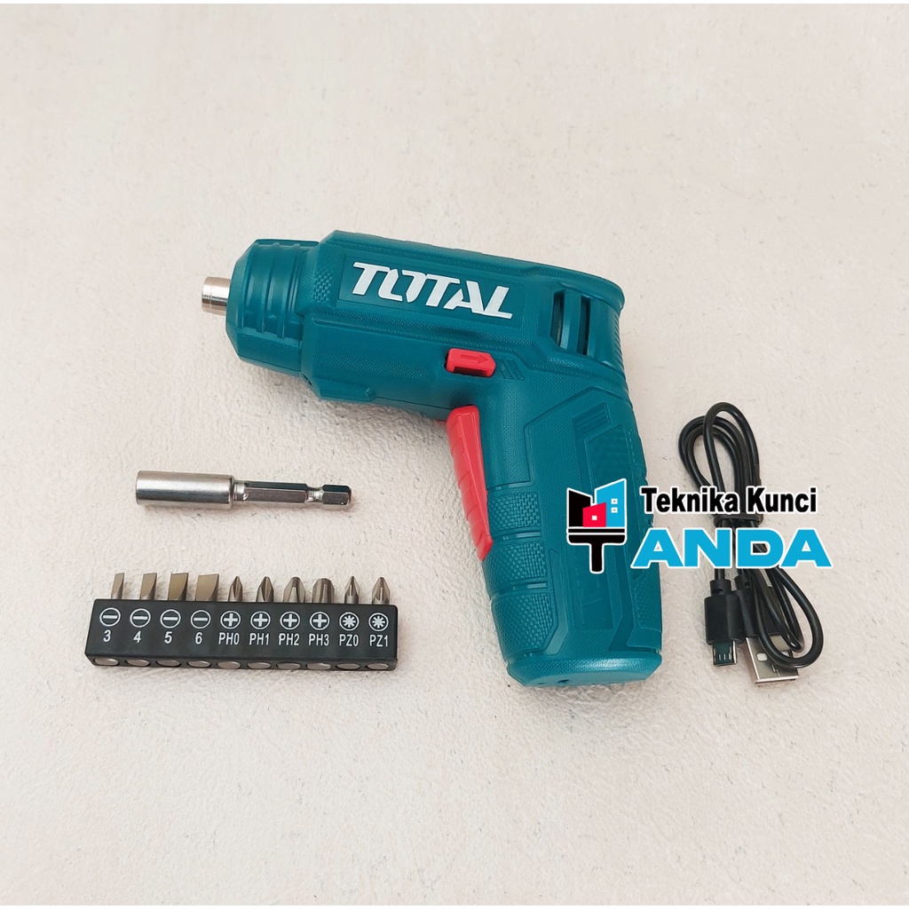 Bor Cas - Mesin Bor Cas - Bor Charger -nLithium-Ion Cordless Screwdriver / Obeng Tanpa Kabel / Tsdli