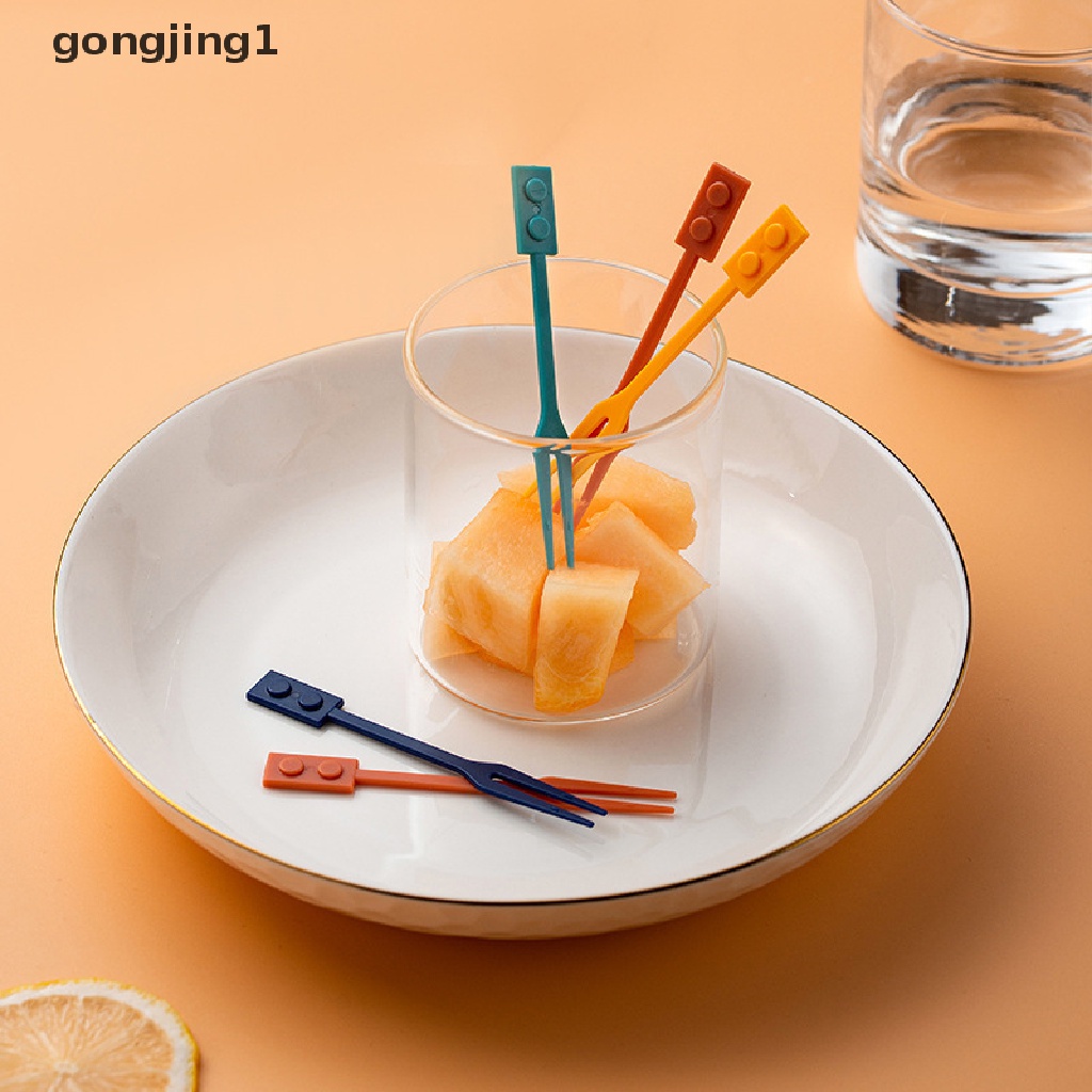 Ggg 36Pcs Balok Kreatif Pilihan Makanan Garpu Buah Untuk Bento Box Lunch Box Hias ID