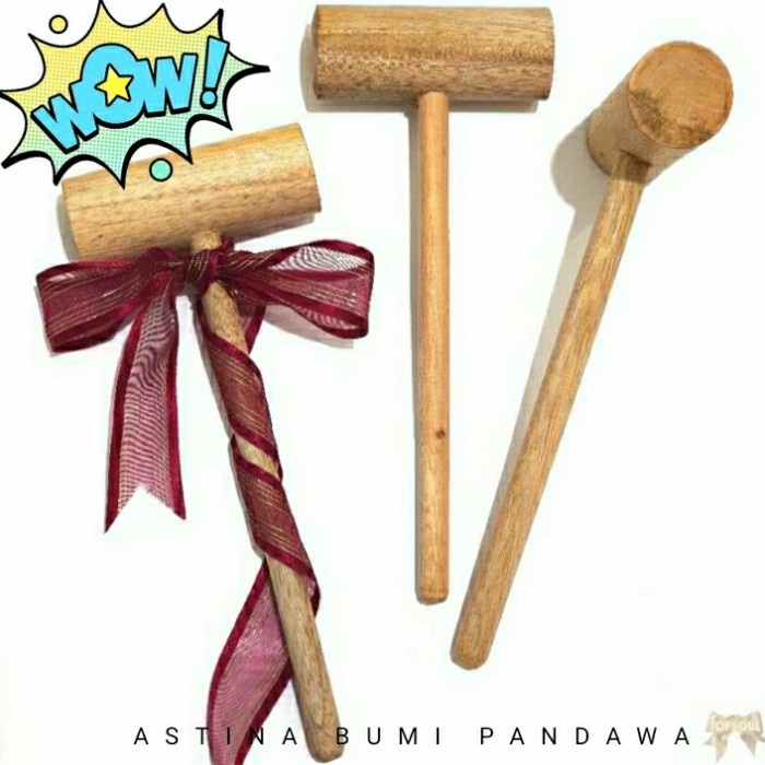 Palu kayu kue / palu kayu kepiting / palu kayu serbaguna
