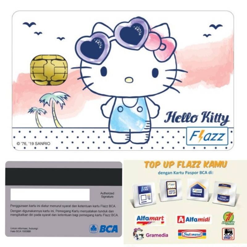 SPESIAL EDITION BCA FLAZZ - ORI /Like eTOLL eMONEY Tapcash or Brizzi