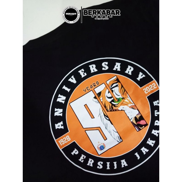 Kaos Persija Anniversary 94 Tahun “TAK TER94NTIKAN” •BerkabarStore•