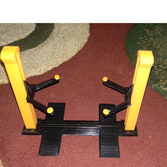 Carlift skala 1/24 diorama diecast garage garasi