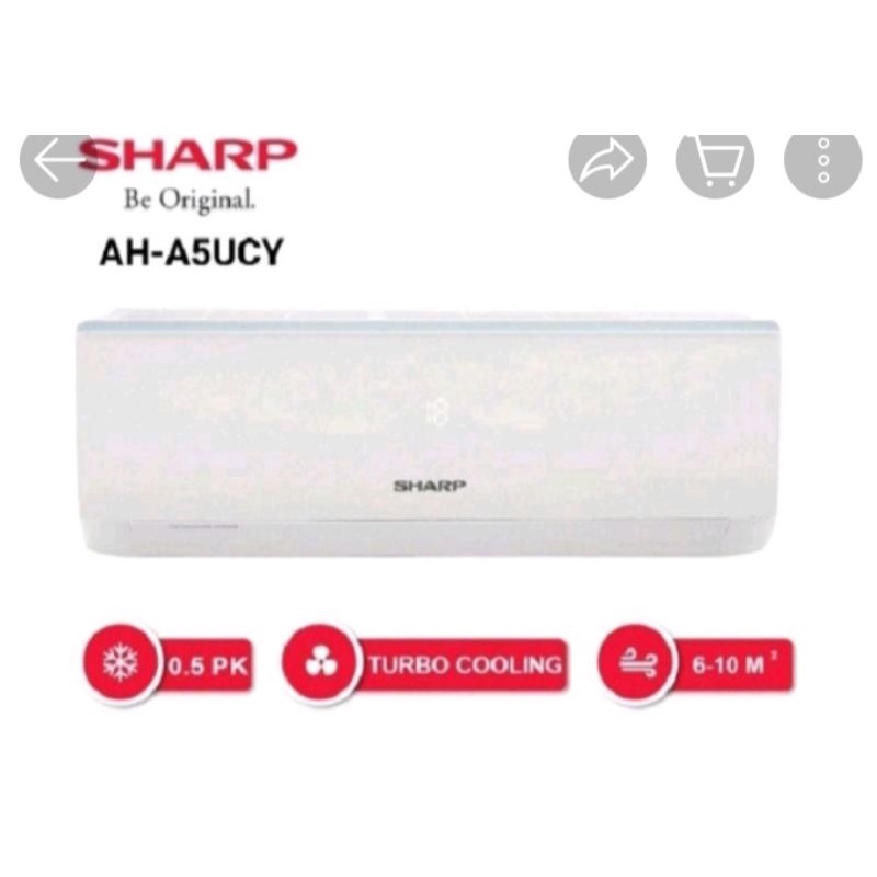 AC SHARP 1/2 PK AN-A5UCY