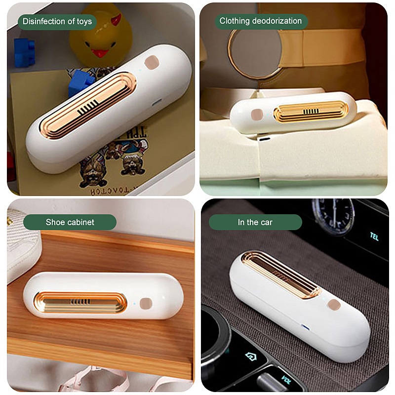 Mi.more Refrigerator Deodorizer Pengharum Kulkas USB Rechargeable Anti Bau Kulkas Penghilang Bau Odor Eliminator Anti Bau Anti Bakteri Kulkas Deodorizer