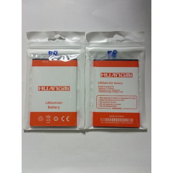 Baterai Battery Batere Batre Huangmi F8 Ultra 3600mAh ORI