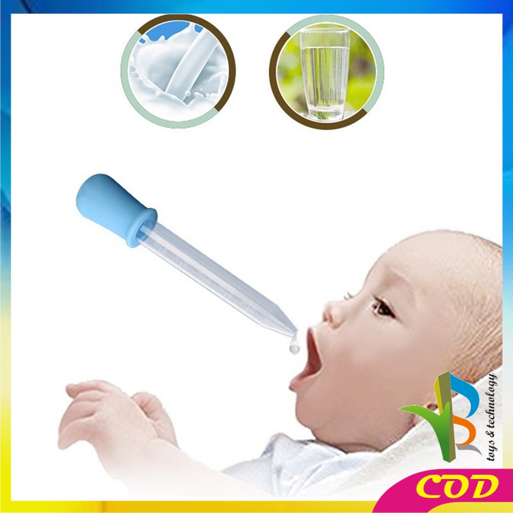 RB-C48 Pipet Tetes Bayi Ukuran 5ml / Baby Medicine Feeder Peralatan Bantu Minum Anak Bayi