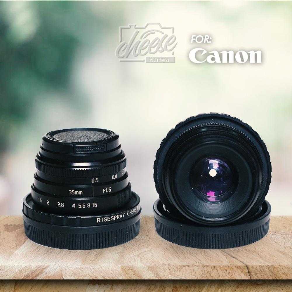 LENSA FIX MANUAL FOR MIRRORLESS EOS M CANON, NIKON, FUJI TERMURAH