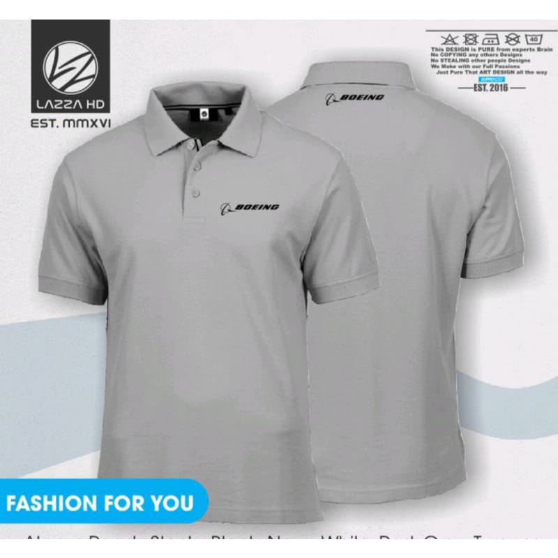 Kaos polo Boeing baju polo boeing