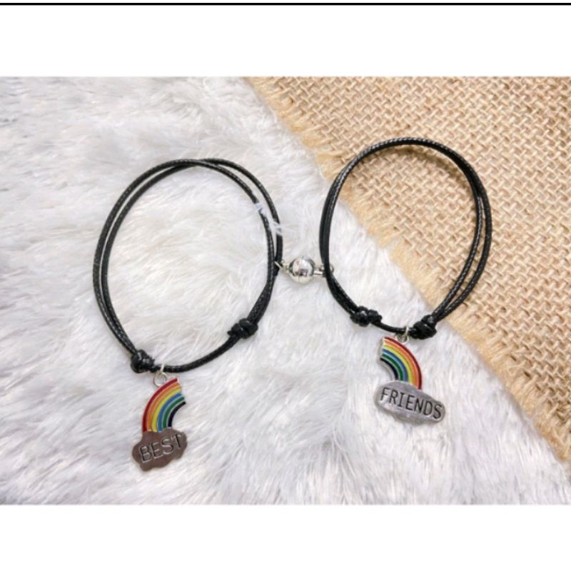 Couple Gelang Best friend Forever | Gelang pasangan | Gelang magnet Couple