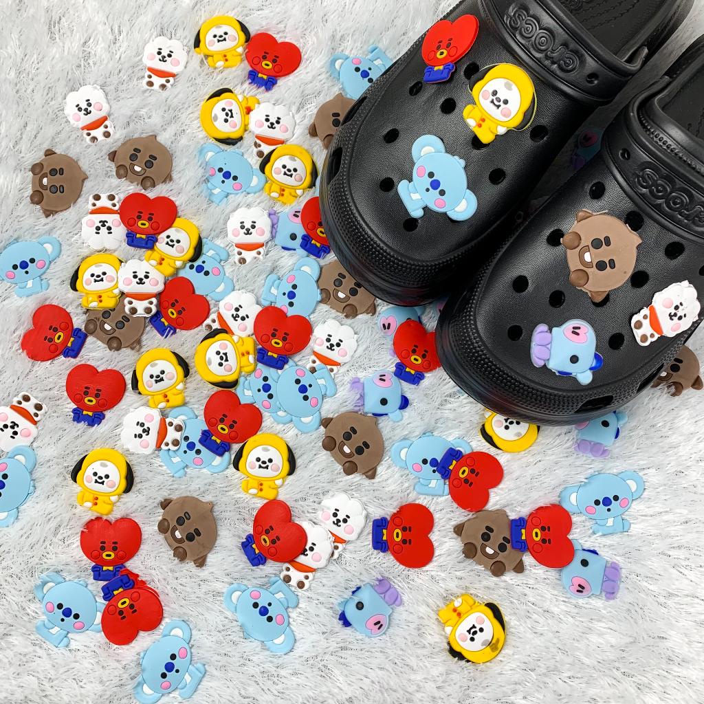 Aksesoris Jibbitz Charm Kartun Gesper Sepatu Sandal Pin Charms Motif Mainan Lucu Aksesoris Jibbitz