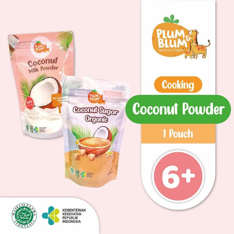 Plum &amp; Blum Coconut Milk Powder - Santan MPASI 150gr