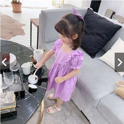 DRESS KIMBERLY ANAK PREMPUAN / DRESS KIMBERLY TERUSAN RUFFLE USIA 1-5 THN