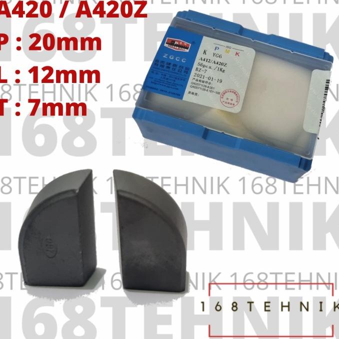 MATA PISAU WIDIA A420 / YG6 A420 KANAN KIRI / WIDIA YG-6 A420 / A420Z