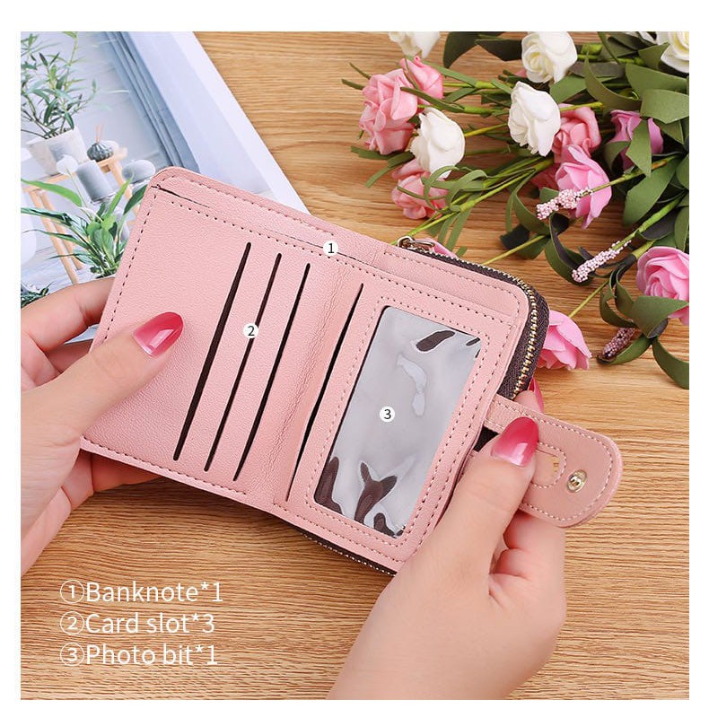 Dompet Lipat Mini Wanita ACC