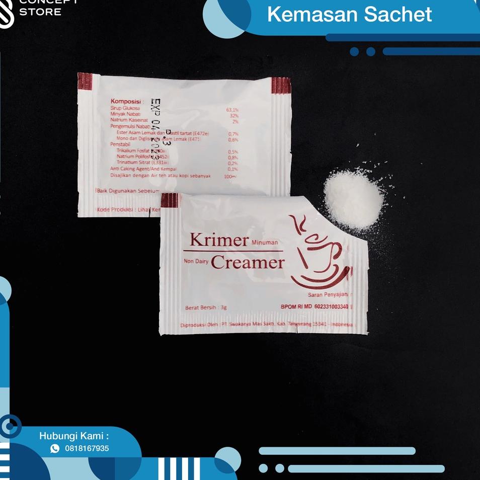 

Ready Stok➺ 0JCHL Krimer (Creamer) Kemasan Sachet 250pcs W100 ➺Seller