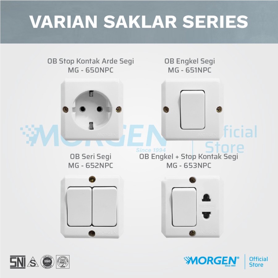 Stop Kontak Morgen MG 650 NPC OB Outbow Segi