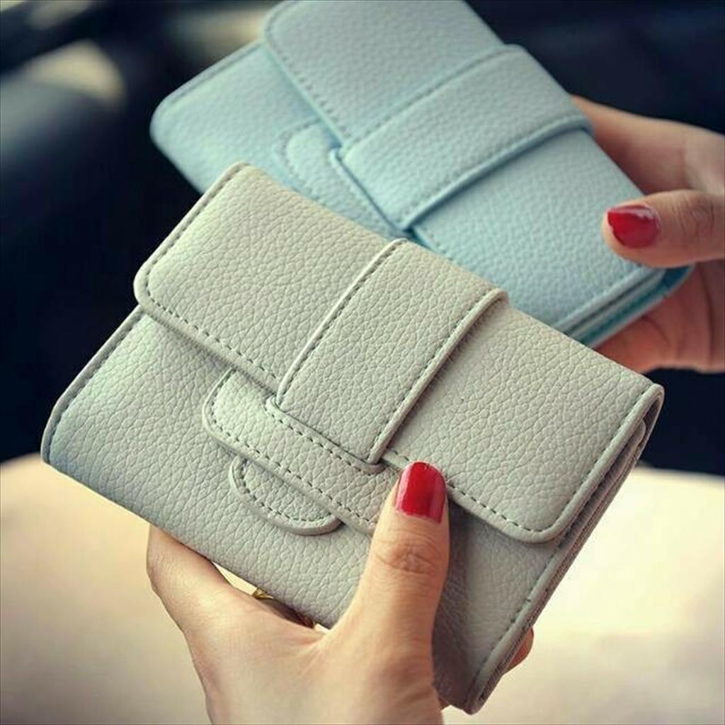 MJS 070 - Wallet / Dompet Wanita Lipat Mini fashion korea Mitha Belt