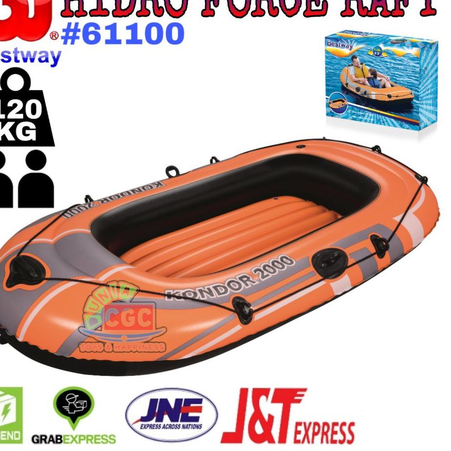 Jual Lagi Tren Bestway 61100 Perahu Karet Hydro Force Raft Sni