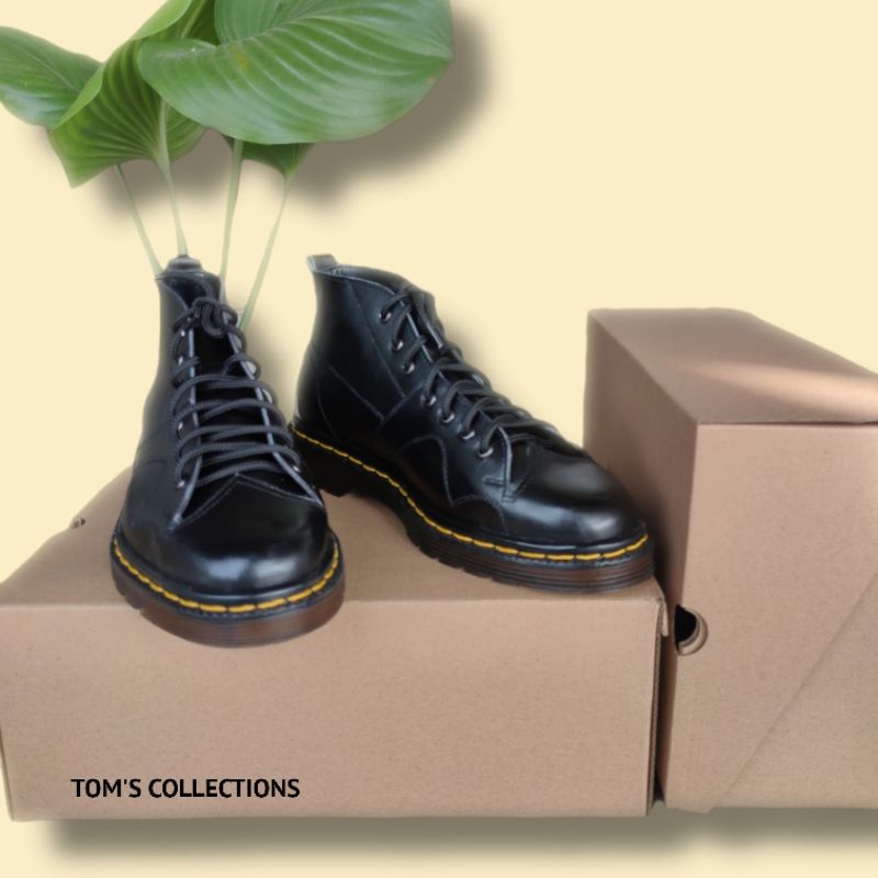 TOM'S - Sepatu  Bots Pria Kulit Asli Original - MKY