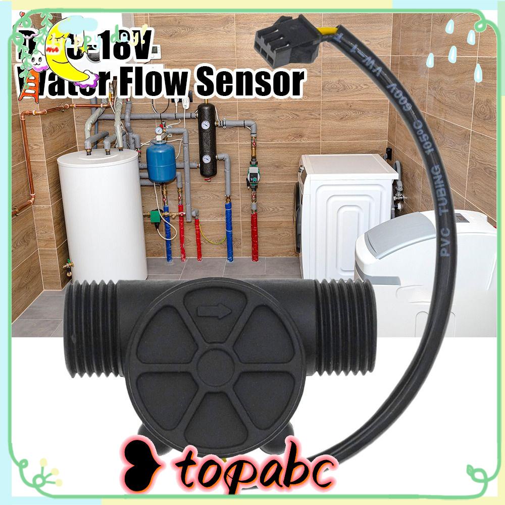 Top Water Flow Sensor YF-S201 Sensor Switch DC 5-18V Sensor Aliran Aula