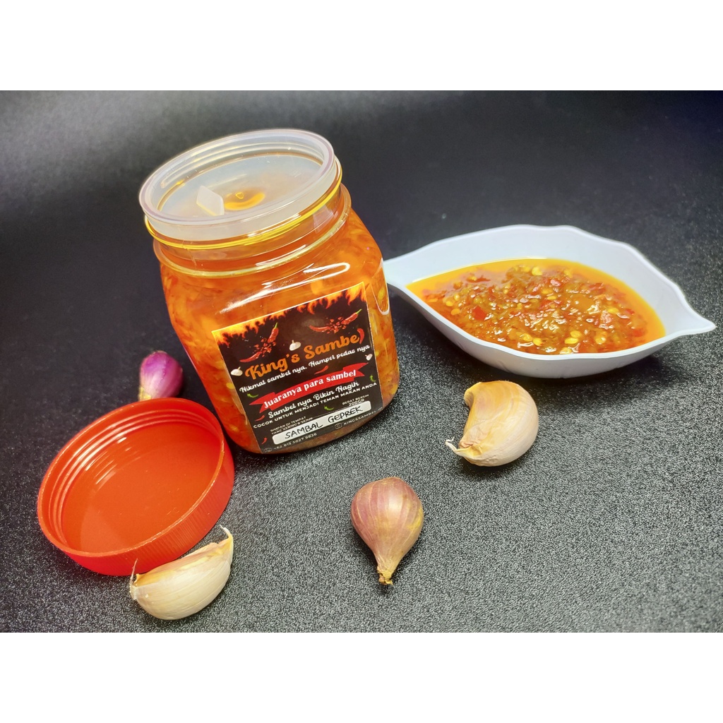 

kingssamel.id | sambel geprek / sambel rumahan (sambel pedas geprek)