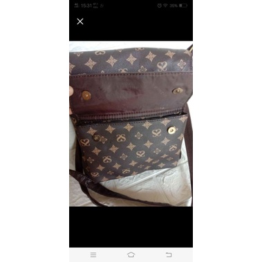 PreLoved || Sling Bag SsamZie Original Coklat