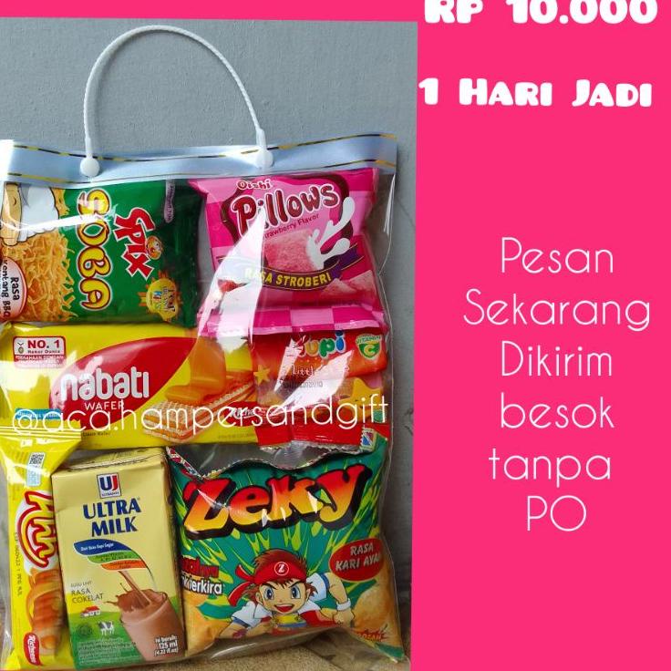 

【MEGA SALE】 paket ulang tahun anak / hampers anak / souvenir anak / snack anak