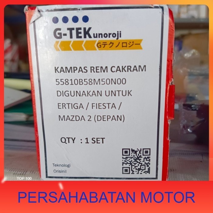 Brake Pad Kampas Rem Depan Ertiga