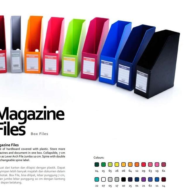 

✦✧✦ Box File Bantex 4010 7cm / Box Magazine Bantex 4010 A4 7cm