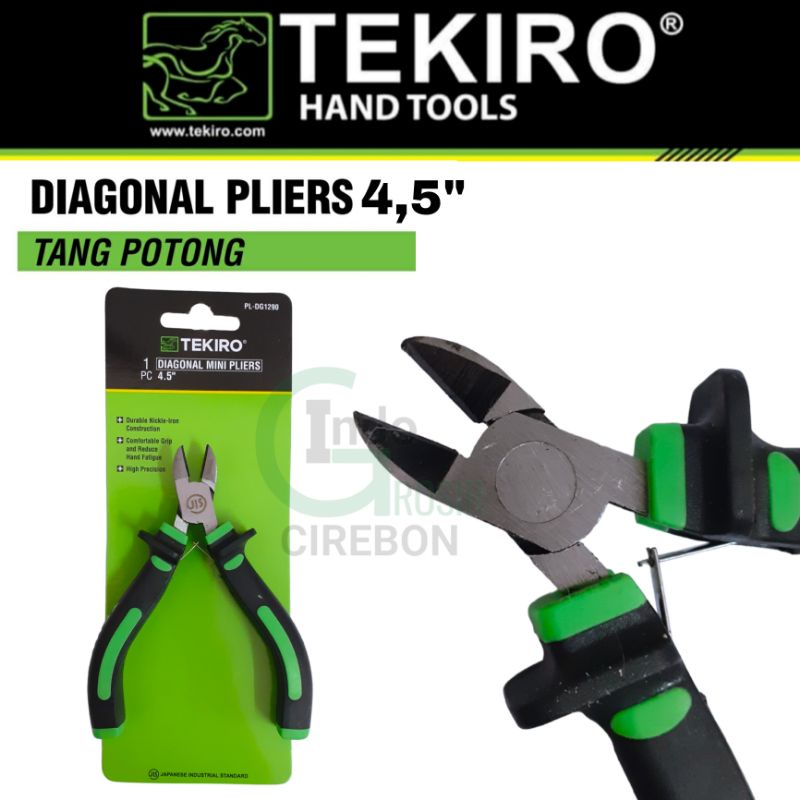 Tekiro Tang Potong Mini 4,5&quot; Diagonal Pliers 4,5 Inch Jetjo Tools Murah
