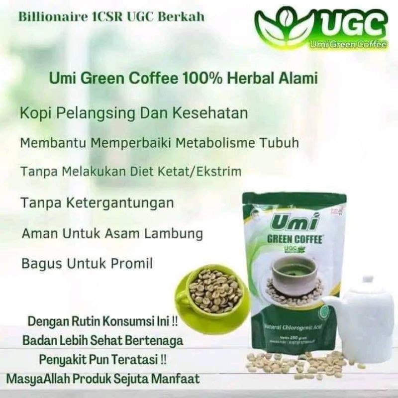 

UMI GREEN COFFEE