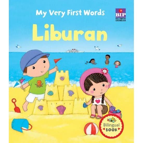 ✿ BISA COD✿ My Very First Words Liburan. Buku Usborne - BIP Gramedia