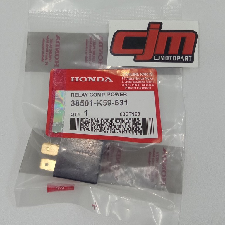 RELAY KAKI 5 VARIO 150 VARIO 125 FI K59 BERKUALITAS ORIGINAL