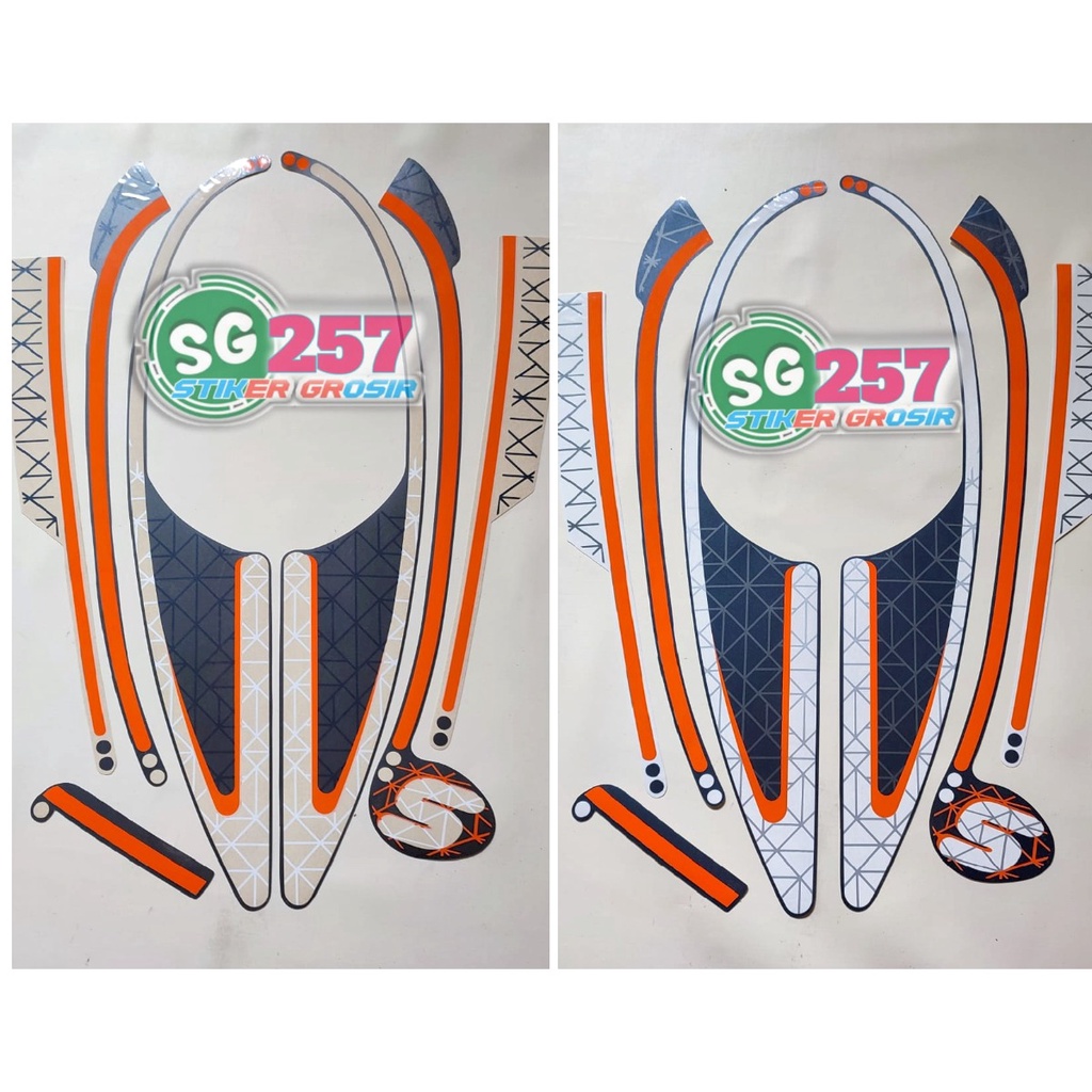 STRIPING SCOOPY FASHION 2022 FI | stiker motor honda scoopy fashion allnew