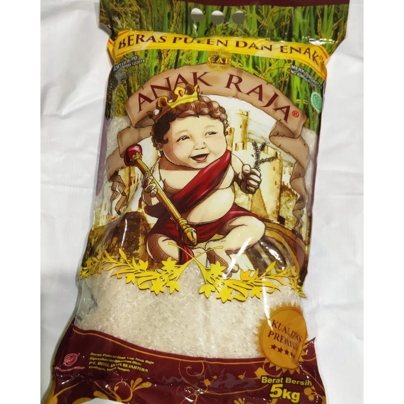 

LAKU Beras Anak Raja 5 Kg Pulen dan Enak