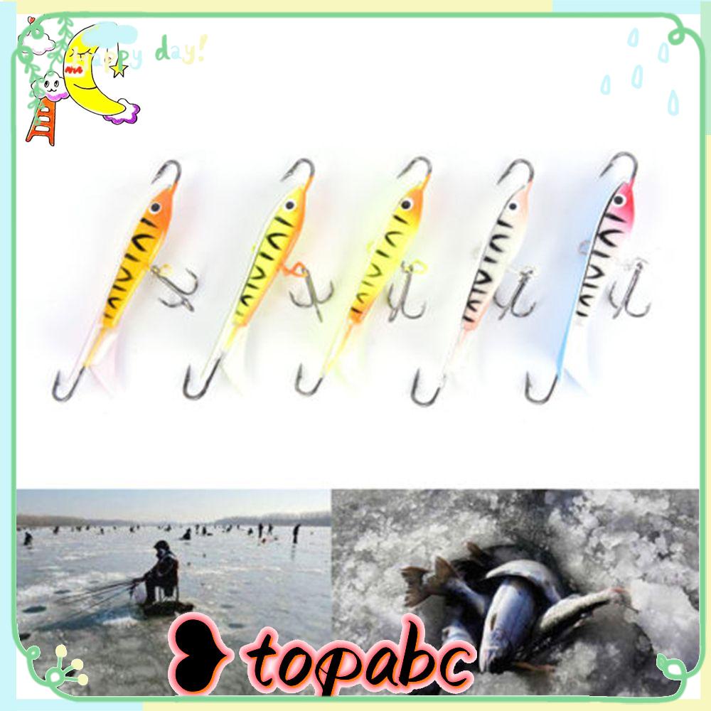 Top 60mm/9.5g Kait Pancing Es Portable Artificial Outdoor Jigs