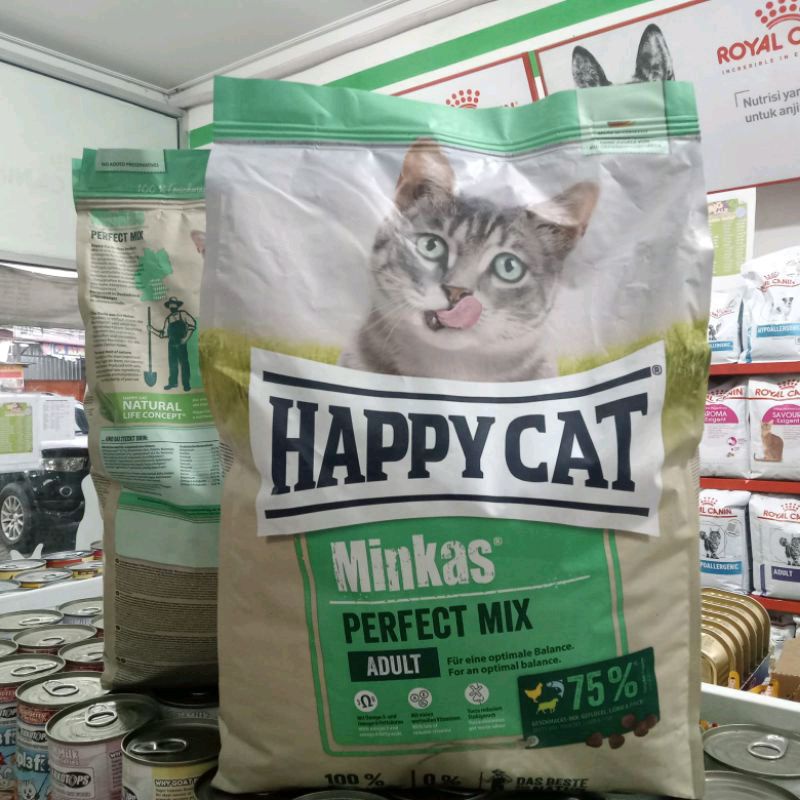 Happy Cat minkas mix 4kg makanan kucing happycat