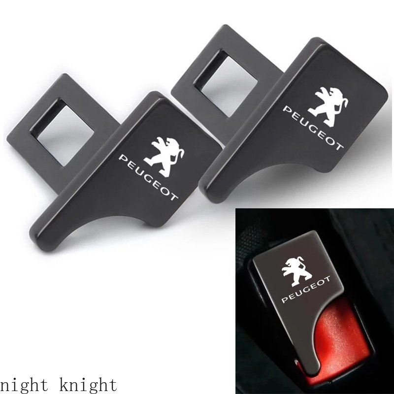 PEUGEOT [new] Concealed Car Safety Buckle Clip Seat Belt Plug Untuk Peugeot206 208 207 307 308 2008 3008 508 408 5008 406