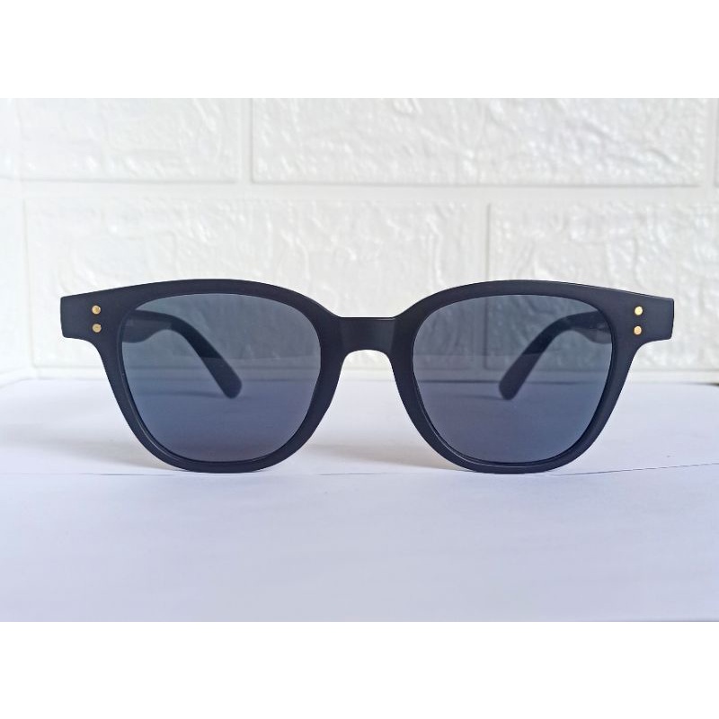 kacamata hitam doff  krakatau lensa photocromic/ blueray antiradiasi /lensa warna hitam ( free custo