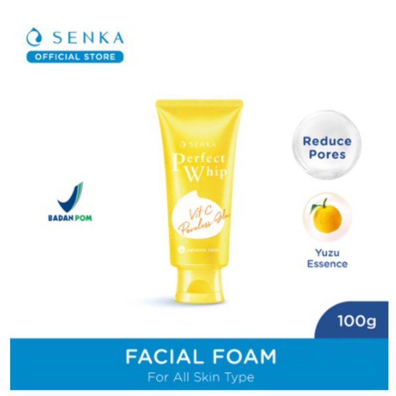 ☃️Cutezz_Ching1☃️New!!!Senka Perfect Whip Vit C Poreless Glow