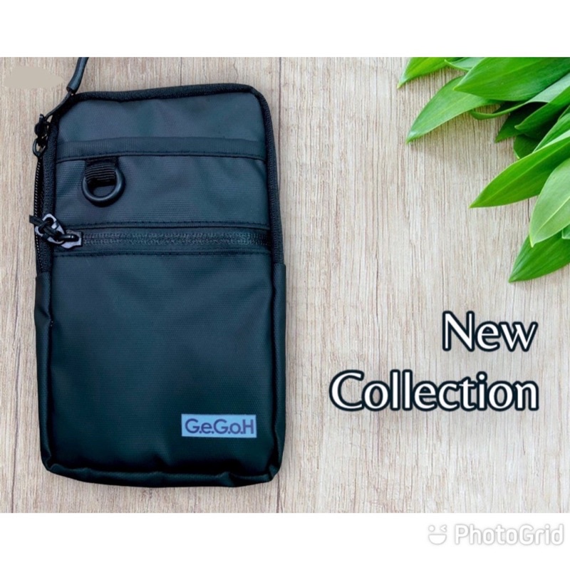 Tas leher Hanging wallet tas gantung leher dompet HP tas leher pria wanita polos simple